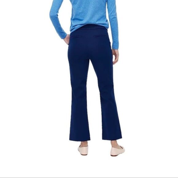 NWT J. Crew Factory Kelsey Cotton Flare Pant Trousers - Picture 2 of 11